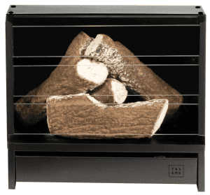 Fogón Con Leños Refractarios TASEME Super Alpino Black 6000 Cal