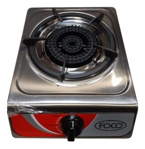 Anafe Industrial Foco 1 Hlla Acero Inoxidable C/encendido