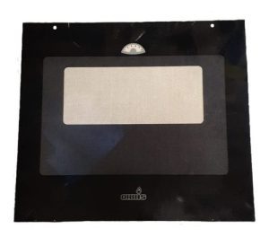 Vidrio Visor P/cocina Orbis Gala 53.8 X 47.8 Cm Negro