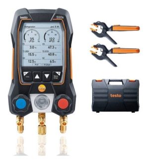 Set Inteligente Analizador Digital Refrigeración Testo 550s