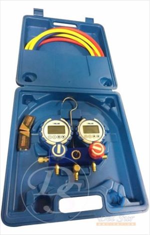 Manifold Digital Value V-dg2s1 R22  410 134  Maletin Y Mang