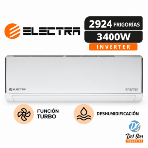 Aire Acondicionado Split Electra Inverter 2924 Frigorías