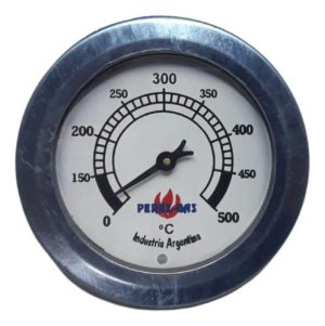 Pirómetro Termómetro Reloj Temperatura Horno Pizzero Barro