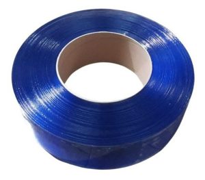 Cinta Banda Pvc X Metro Cortinas Carnicerias 10 Ctms X 1 Mm