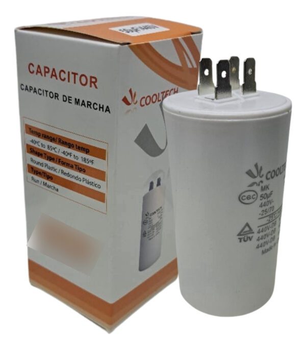 Capacitor Cooltech 50 Uf 440