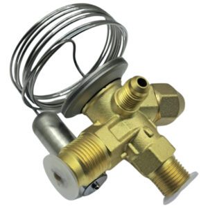 Válvula Expansión Termostatica Bronce Con Compensador Tes2