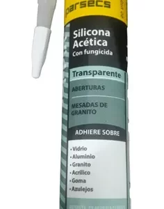 Cartucho Silicona Acética Transparente Parsecs 280cc