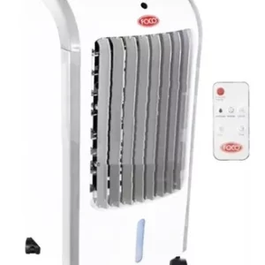 Climatizador Portatil Foco Frío C/ Control Remoto Y Ruedas