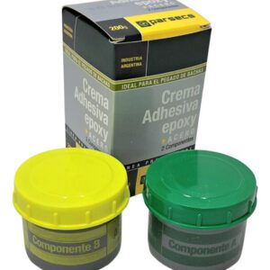 Crema Adhesiva Epoxi Bachas Acero Parsecs 200 Gramos
