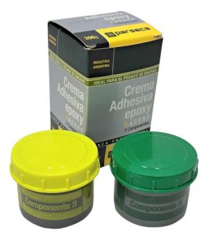 Crema Adhesiva Epoxi Bachas Acero Parsecs 200 Gramos