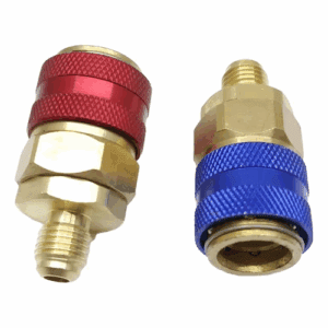 Kit Acople Rapido Aire Acondicionando Auto R-134 Salida 180