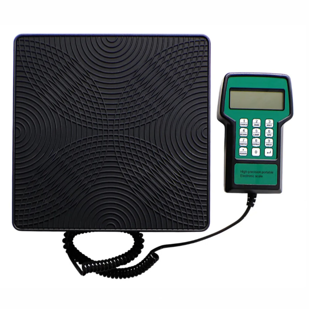 Balanza Electrónica Portátil Evertech 100 kg para Refrigeración – Sin Válvula