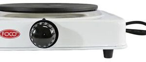 Anafe Electrico Foco 1 Hlla 1000w C/termostato New Blanco