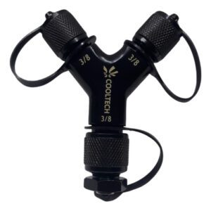 Adaptador Conector Y 3/8 X 3/8 X 3/8 Vacio Recuperacion