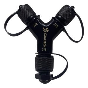 Adaptador Conector Y 3/8 X 3/8 X 3/8 Vacio Recuperacion