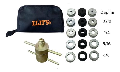 Kit Acople Rapido Para Heladeras 3/16 1/4 5/16 3/8 - Imagen 2
