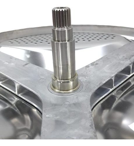 Eje Soporte + Tacho Acero Inox. Lavarropas Bgh Bwfi08s24ar - Imagen 2