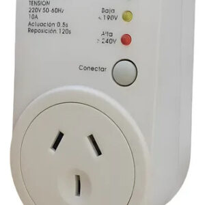 Protector De Tensión Diletta 190-240v Hasta 2000w Gris