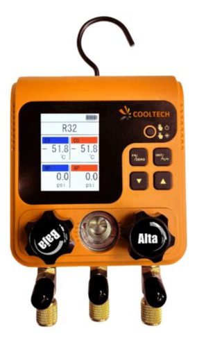 Manifold Analizador Digital Smart Multigas Cooltech