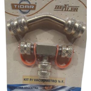 Kit Accesorios Adaptador P/vacuometro 1/4