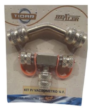 Kit Accesorios Adaptador P/vacuometro 1/4