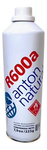 Lata De Gas Refrigerante R600 Anton De 225g