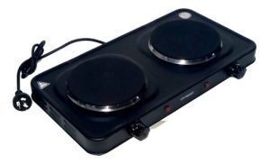 Anafe Eléctrico 2 Hornallas Lüsqtoff Negro Anl2000-72  220v