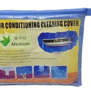 Funda Cobertor  Limpieza Aire Acondicionado Split  2.4 Mts Celeste