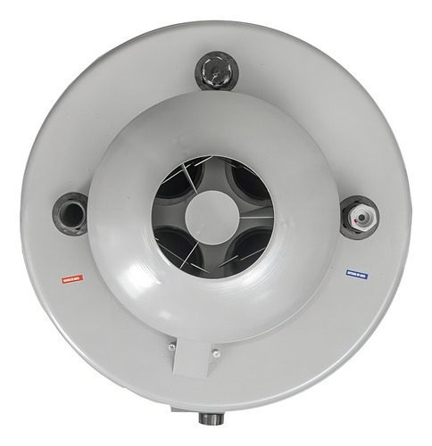 Termotanque Eskabe Acquapiu A Gas 800l A5 Alta Recuperación Gris Plata - Imagen 3