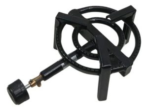 Mechero Quemador Gas Paellero 20 Cm / 2 Aros Com 1 Llave