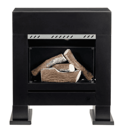 Hogar A Gas Tas Eme Koper Lesna 4000 Calorías Frontal Negro