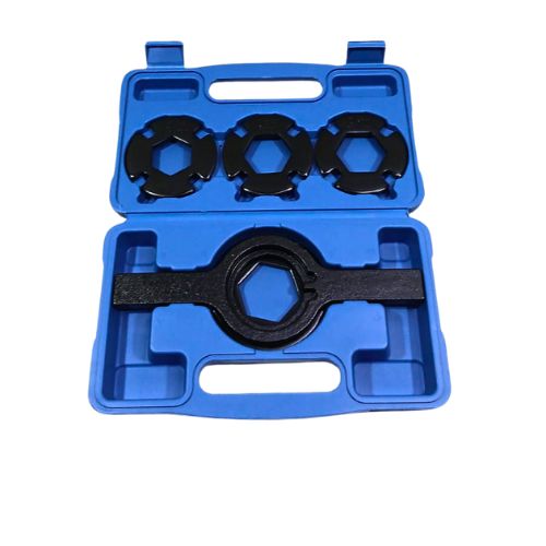 Llave Tuerca 4 Adaptadores C/estuche #la1617-sta