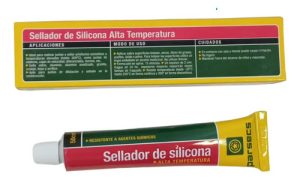 Sellador Silicona Alta Temperatura Parsecs 50cm3 Rojo