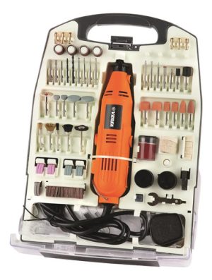 Kit Mini Torno Drill 135w C/ Accesorios 234 Piezas Versa Max