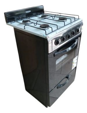 Cocina Martiri Crystal Acero Inoxidable Ge 51x86x53cm Negro