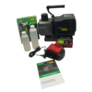 Bomba de Vacío Evertech a Batería 113Lts 2 Etapas