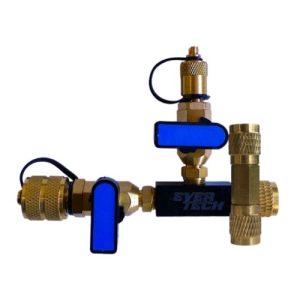 Válvula Optimizadora para Bomba de Vacío 5/16"F x 1/4"M x 3/8"M