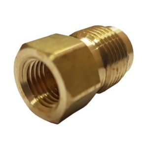 Adaptador para Manguera de Alto Vacío 1/4" H x 3/8" M