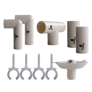 Kit Conexiones Desagüe Aire Acondicionado Plástico Sarsa