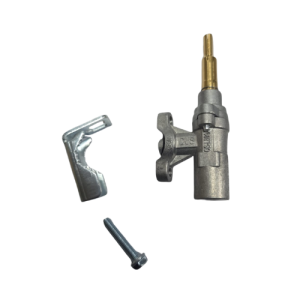 Robinete de Aluminio con Bypass, Brida, Contrabrida y Tornillos