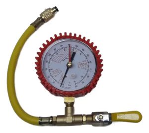 Manometro Presurizador Tubo Nitrogeno Con Manguera Y Valvula