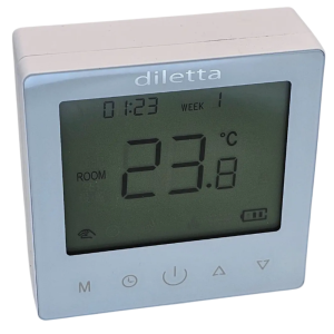 Termostato de Ambiente Diletta Digital Táctil con Luz 26001