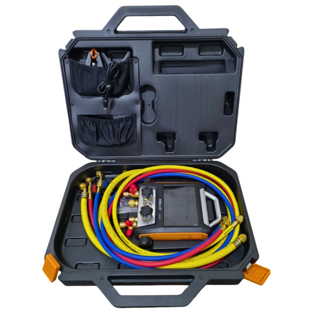 Manifold Digital c/ Pinzas de Temperatura Elitech MS-4000 - Imagen 2
