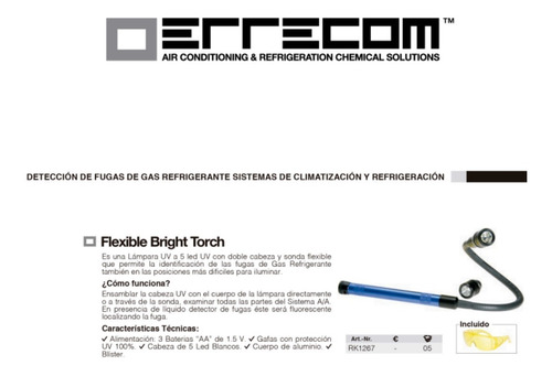Lámpara UV 5 LED con Doble Cabezal y Sonda Flexible - Imagen 2