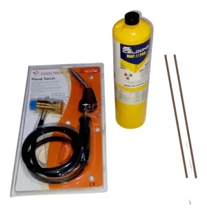 Kit Soplete Manguera Chispero + Lata Map + Varillas Harrys