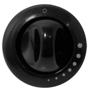 Perilla Domec TF para Hornalla Negra Ø 8 cm