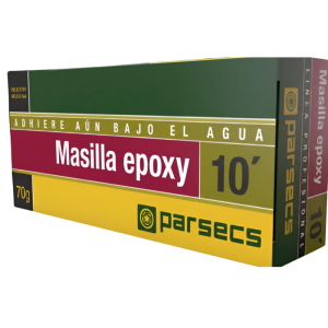 Masilla Epoxi Parsecs 10 Minutos x 70Grs.