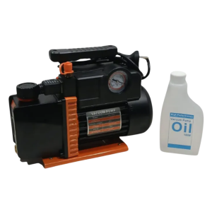 Bomba de Vacío RS-1-R32 70L/min con Vacuómetro 1 Etapa