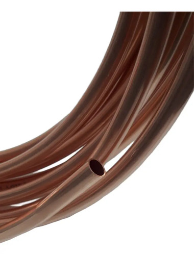 Caño De Cobre 1/2 Rollo 15 Mts Brasilero 0.79 Mm - Imagen 4