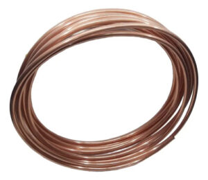 Caño De Cobre 1/2  Rollo 15 Mts Brasilero 0.79 Mm